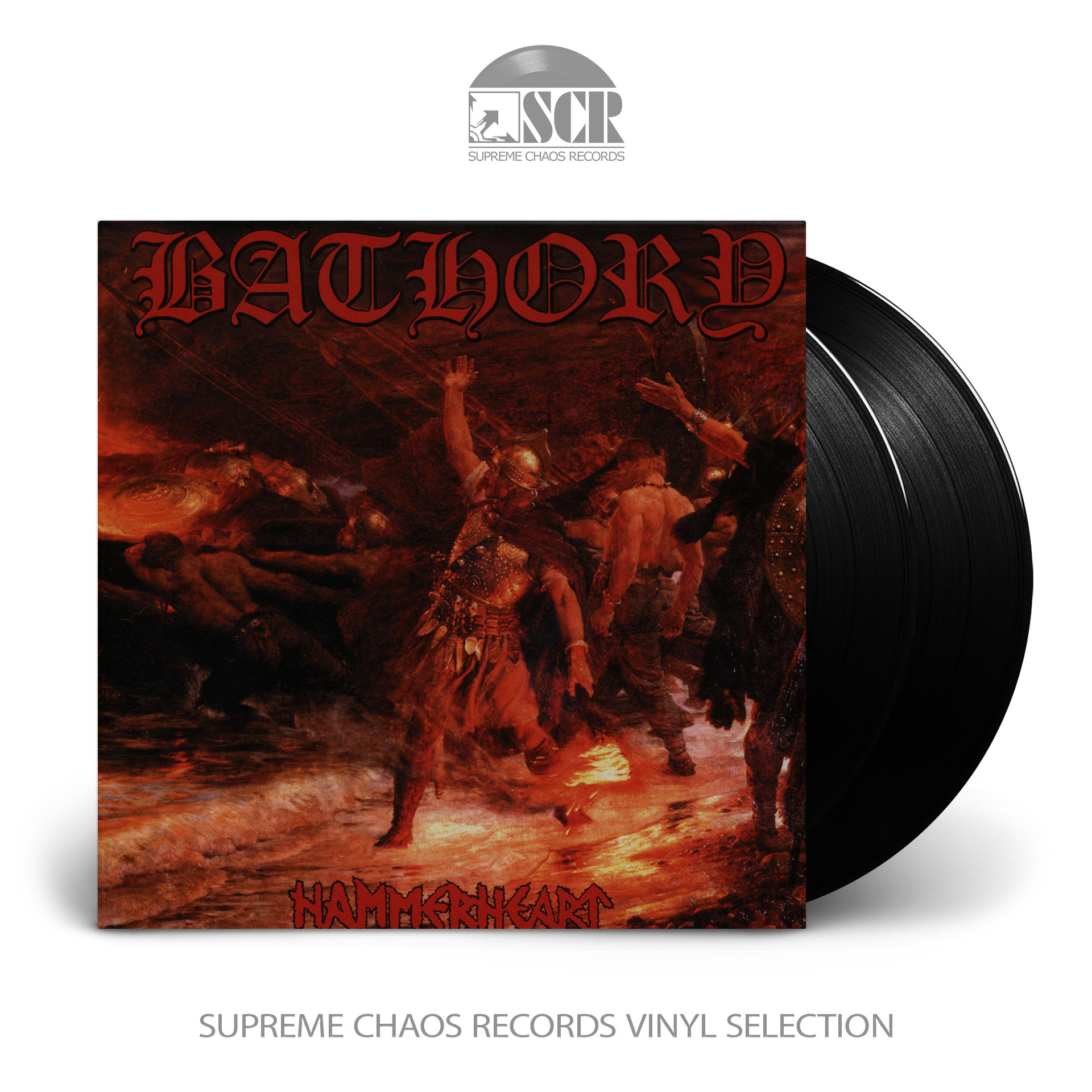 BATHORY - Hammerheart [BLACK DLP] · Supreme Chaos Records